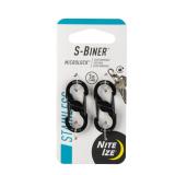 Nite Ize S-Biner MicroLock 2 Pack Stainless