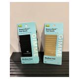 Gimme Medium Hair Bands 24 Pack Black Tan