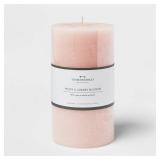 x4 Threshold Peony Cherry Blossom Pillar Candle