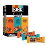 Mixed lot of KIND Minis Snack Bars 32ct