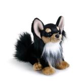 5 DEMDACO Black Long-Haired Chihuahua Plush Toy