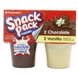 Mixed lot of Snack Pack Pudding 3.25oz 36ct