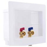 SharkBite Washer Outlet Box 12x34 Brass