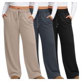 Evervibe Womens Yoga Pants 3XL 3 Pack Baggy