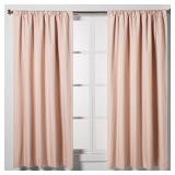 Room Essentials Curtain Panel 42x84 Pink