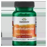 Swanson Benfotiamine  160 Mg  60 Capsules