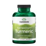 Swanson Turmeric Curcumin 240 Count Vegan Capsules