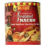Ricos Gourmet Nacho Cheese Sauce 6.62lb Dented