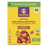 Annies Bees Bugs Butterflies Snacks 0.7oz 50pk