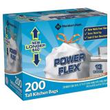 13 Gallon Tall Kitchen Trash Bags 200ct