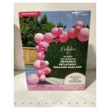 Partyaire 18ft Reusable Pvc Balloon Arch 28pc Set