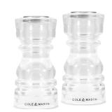 Cole Mason Salt And Pepper Shaker Set 13cm Clear