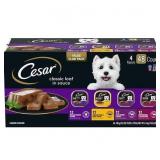 Cesar Wet Dog Food Classic Loaf Variety Pack 48ct