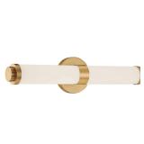 Access 62530LEDD-BG Aqua LED Vanity Brushed Gold