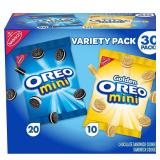 Oreo Mini Sandwich Cookies 1.5oz 30 Pack $14.97