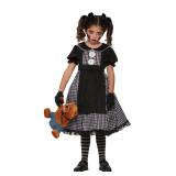 Rubies Dark Rag Doll Costume Dress Small