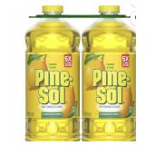 Pine-Sol Multi-Surface Cleaner Lemon 60oz 2 Pack