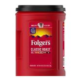 Folgers Classic Roast Ground Coffee 43.5oz