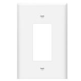 Enerlites Oversize Decorator Wall Plate White