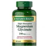 Natures Truth Magnesium Glycinate 240mg 180ct