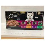 Cesar Filets In Gravy Variety Pack Dog Food 48ct