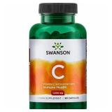 Swanson Vitamin C With Rosehip 1000mg 90 Capsules