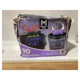 33 Gallon Lavender Trash Bags 90ct