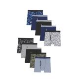 Hanes Boys Boxer Briefs 10 Pack Multicolor Medium