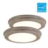 Commercial Electric JJU3011LS-4 7in Gray LED Light