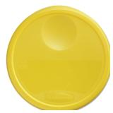 Rubbermaid Commercial Round Lid 12-22 Qt Clear