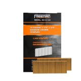 Freeman 18-Gauge 1-14 Narrow Crown Staples