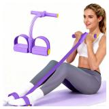 Spechance 6-Tube Pedal Resistance Band Purple