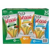 Sensible Portions Veggie Straws 30oz 30ct Baked