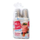 16oz Clear Plastic Cups 132ct
