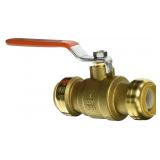 SharkBite 1 Inch Brass Ball Valve Push-To-Connect