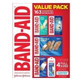 Band-Aid 163ct Adhesive Bandages Variety Pack