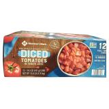 Diced Tomatoes In Tomato Juice 12ct