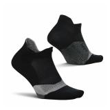 Feetures Elite Light Cushion Ankle Socks Black M