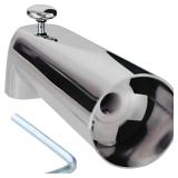 Ez-Flo 15069 7 Inch Chrome Bath Tub Diverter Spout