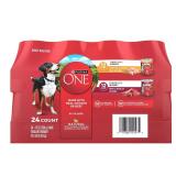 Purina One Wet Dog Food Bundle 24pk 13oz Cans