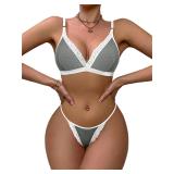Avidlove Sexy Lingerie Women Ribbed Bralette