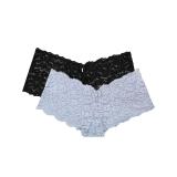 Smart Sexy Lace Cheeky Panty 2 Pack Mineral Xxl
