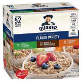 Quaker Instant Oatmeal Variety 78.8oz 52ct