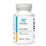 Xymogen K2-D3 5000 Vitamin D3 K2 60ct