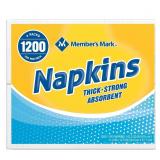-Ply Everyday Napkins 11.4 x 12.5 1200ct