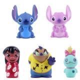 Disney Stitch Jumbo Squirter Bath Toy Bucket Set