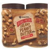 Natural Creamy Peanut Butter Spread 80 oz