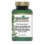 Swanson Jerusalem Artichoke 400mg 60ct Capsules