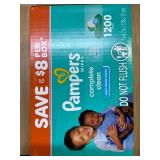 Pampers Complete Clean Baby Wipes 1200ct