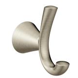 Moen YB2303BN Glyde Single Robe Hook Brushed...